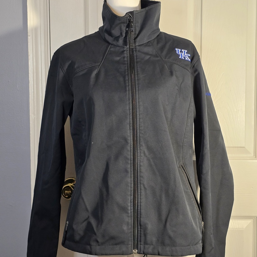 UK Columbia Women's Black Omni Heat weather proof Lite Full Zip Jacket - Size XL